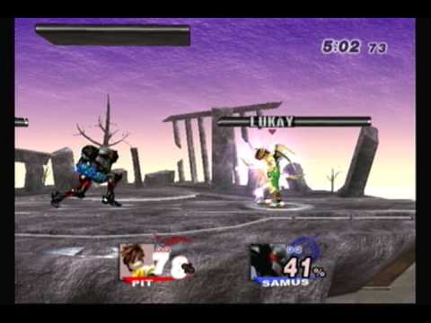 Luckay4Lyphe (Pit) vs No-Idea (Samus) 3/4