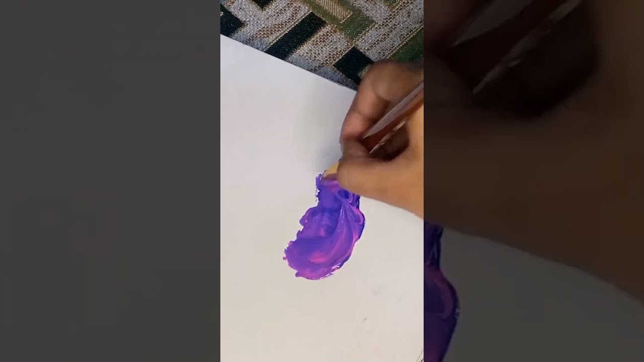 Blue violet color making💜#shorts#viral#satisfying