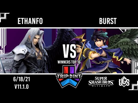 Tripoint Smash 101 - Winners Top 16 - Ethanfo(Sephiroth) Vs. Burst(Dark Pit)