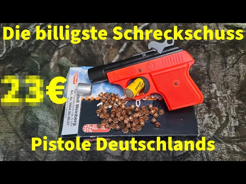 Die billigste Schreckschuss Pistole Deutschlands: Record Weinberg Review
