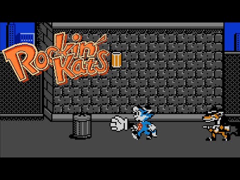 Rockin' Kats (NES) video game | full game session 😾🎮