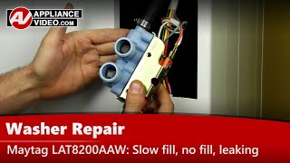 Washer Water Inlet Valve Issues - Diagnostic & Repair