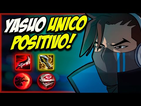 QUANDO O YASUO É O ÚNICO POSITIVO NO TIME... - Yasuo Gameplay - League of Legends