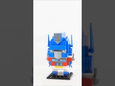 Lego BrickHeadz Optimus Prime Build Stop Motion #transformers #optimusprime #autobots #stopmotion