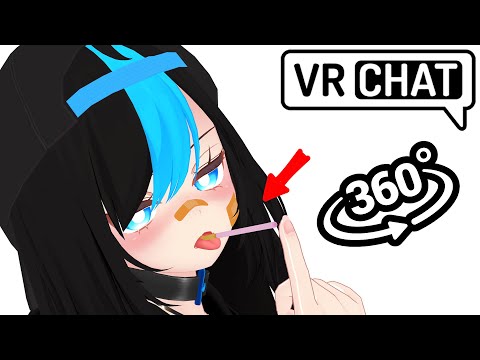 Today is Pocky's day with kokoa mawang ( 360° Camera ) 【 VRchat 】