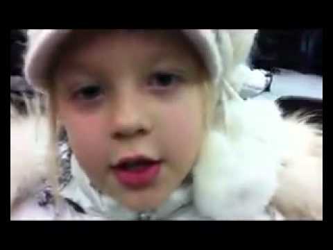 Anastasia Petrik on set "Song of the year" back stage! Love this child!!!!