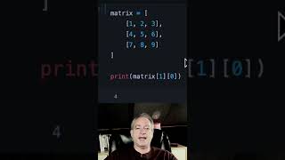 Create 2D Arrays in Python 🐍 #shorts