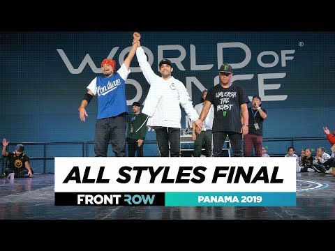 All Styles Final Battle | FRONTROW  | World of Dance Panama Qualifier 2019 | # WODPANAMA19