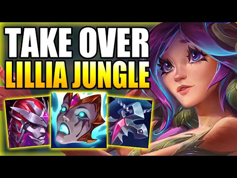 É ASSIM QUE LILLIA JUNGLE PODE FACILMENTE ASSUMIR JOGOS SOLO Q! - Guia de jogabilidade League of Legends