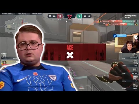 Sliggytv Reacts to Nukkye ACE with 2 KJ Turret Kills || FUT vs GIA || VCT EMEA League