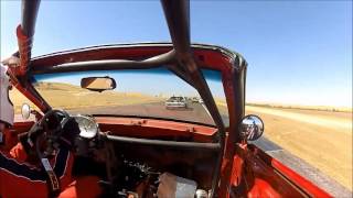 Lap around Thunderhill with a sideswipe. Lemons 2012