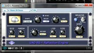 Video thumbnail for Demo of Universal Audio's "Reflection Engine" Powered Plug-In with Vocals by HarmonyCentral