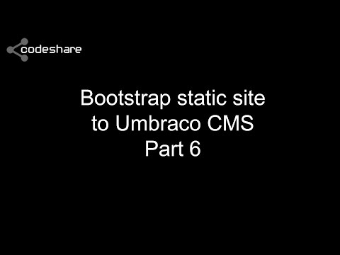How to build a site with Umbraco - Part 6 - Content Grid