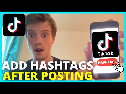 How To Add Hashtags On TikTok After Posting (2024)