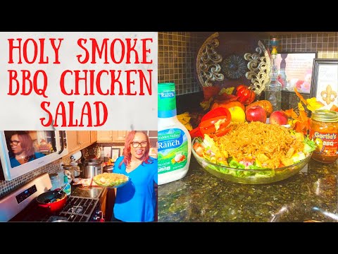 Holy Smoke BBQ Chicken Salad