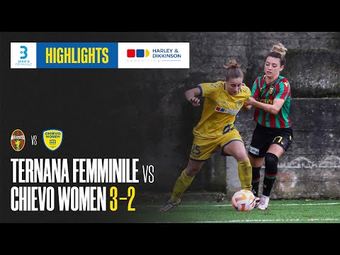 HIGHLIGHTS | TERNANA 3 - 2 CHIEVO VERONA WOMEN ⚽💛💙