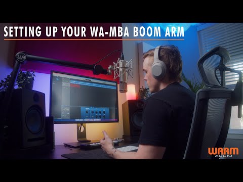 WARM AUDIO WA-MBA Professional Broadcast Hidden Internal Cable Boom Arm image 7