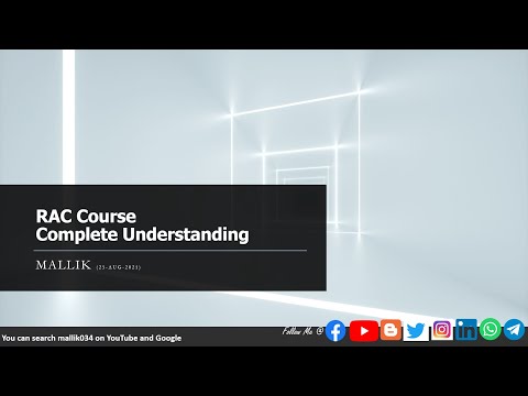 RAC Course Complete Understanding || Free RAC Course || RAC Training || RAC Tutorials || RAC Intro