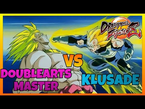 DBFZ - DOUBLEARTSMASTER vs KLUSADE gameplay (Jiren, Z Broly, Piccolo vs SSJ Vegeta, UI Goku, Trunks)