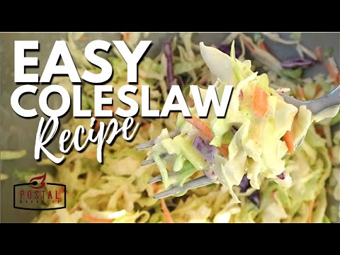 Coleslaw Dressing Recipe - Quick and Easy Coleslaw recipe