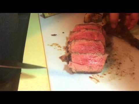 How to slice a Tomahawk Steak