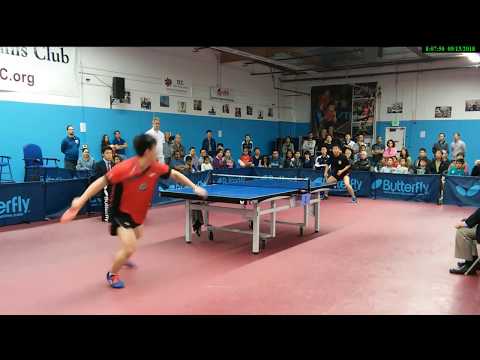 Eugene Wang vs Tao Wenzhang - 2018 - Final- Butterfly America Open