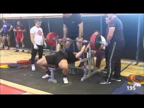 GPC RAW POWERLIFTING 2015 total 815kg