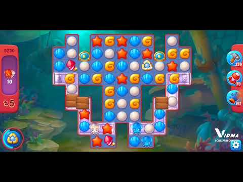 Fishdom. 9230 hard level no boosters and diamonds. 15 moves