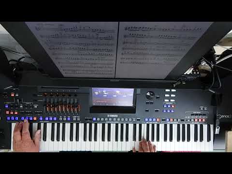 ADDIO AMICO MIO played on the Yamaha Genos 2
