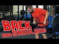 Back & Traps Combo - Barbell Bent Over Rows & Shoulder Shrugs