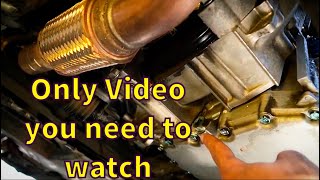 How to change your transmission fluid on a Honda Civic the correct way 2016-2020 10th gen