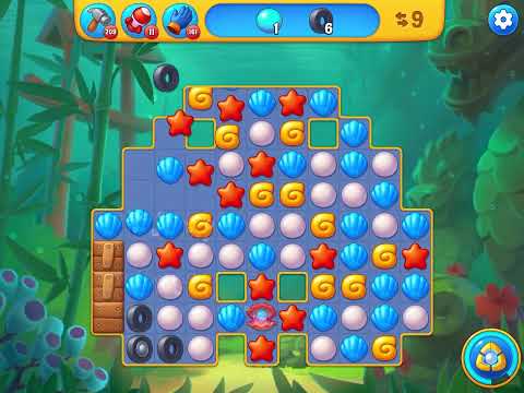 Fishdom level 3734 no boosters フィッシュダム [Friend's]