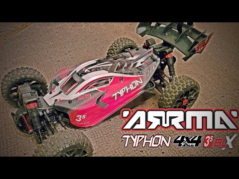 Arrma Typhon 3s speed pulls!!! //stock & upgrades//