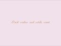 CocoRosie - Butterscotch (Lyrics)