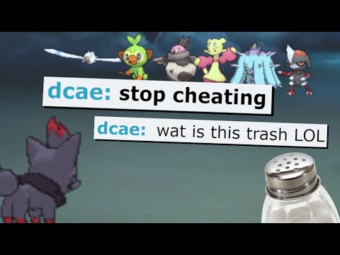 SALTY KID HATES ZORUA! (Funny Pokemon Showdown Salt)