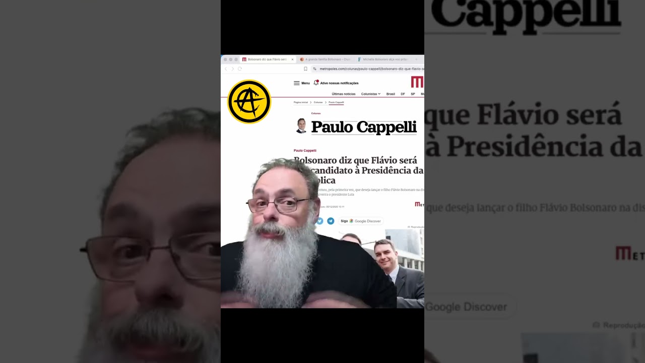 BOLSONARO escolhe FLÁVIO BOLSONARO como CANDIDATO da DIREITA a PRESIDENTE em 2026! BOA ESCOLHA!