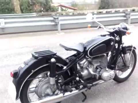 BMW R50 del año 1955 en Zarautz
