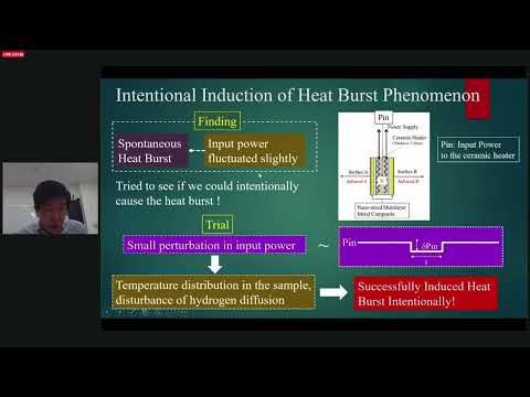 ICCF24 Presents: Yasuhiro Iwamura - Anomalous Heat Burst Triggered by Input Power Perturbations