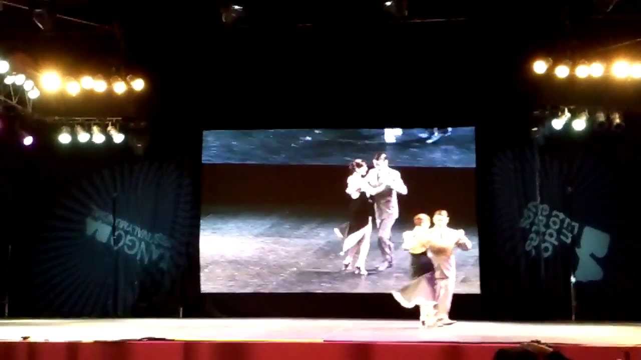Mundial de Tango Escenario Semi Final 2013: Emiliano Alcaraz y Elina Conte (Argentina)