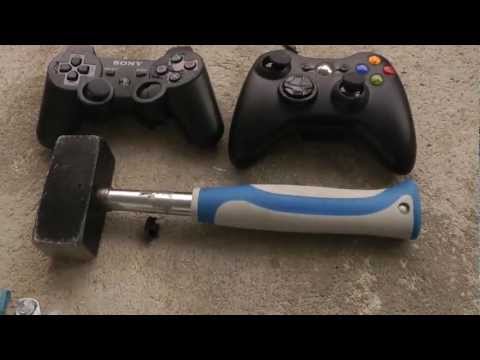 PlayStation 3 Controller - Hammer Drop Test