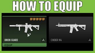 How To Equip And Use Weapons Blueprints In Custom Loadouts For MW2, Warzone 2 And DMZ