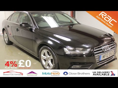 2012 12 AUDI A4 2.0 TDI SE TECHNIK 4d 141 BHP