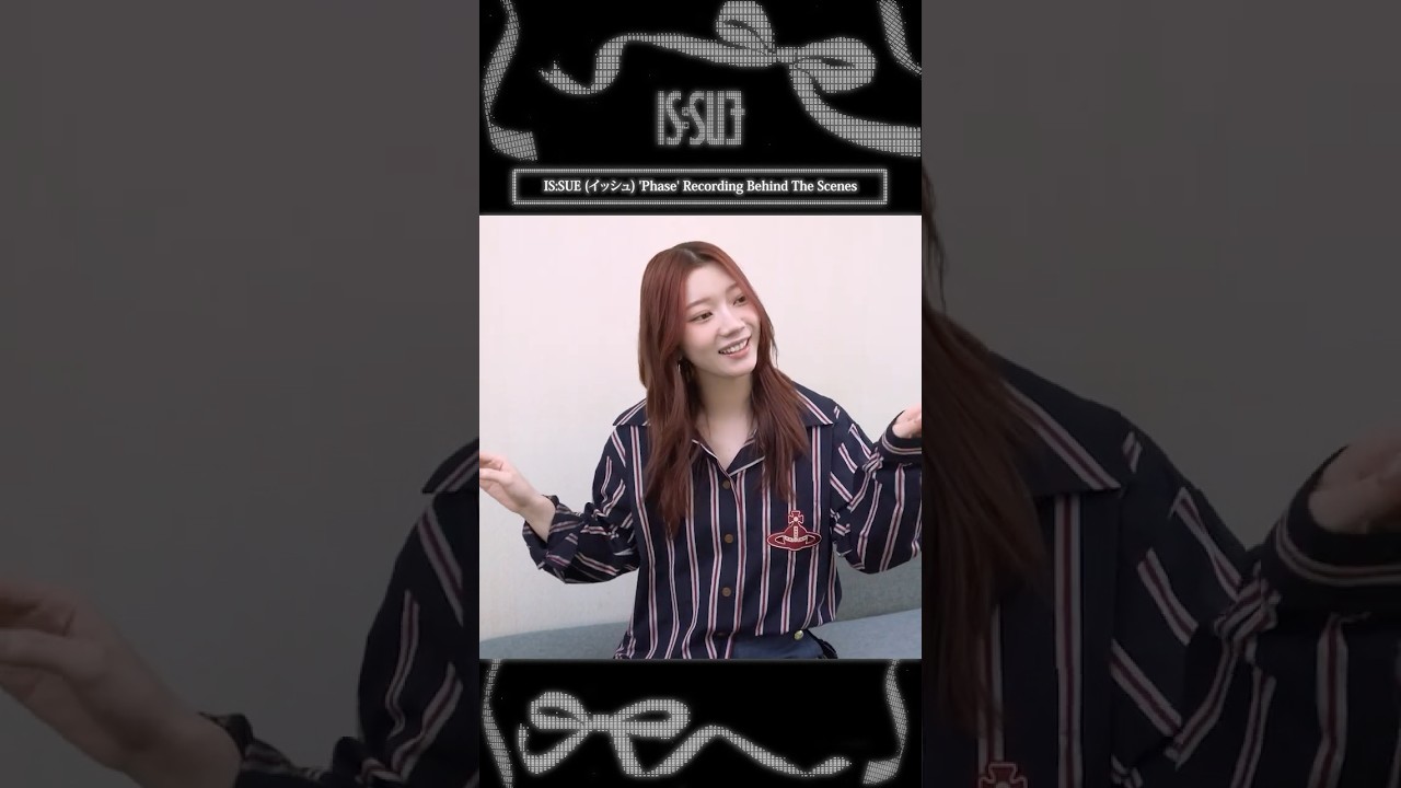 IS:SUE (イッシュ) 'Phase' Recording Behind The Scenes #ISSUE #PHASE #ISSUE_Phase #shorts