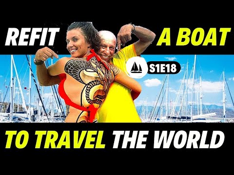 TOTAL Sailboat REFIT - Restoring a Boat to Travel the World - Dawn Hunters Steel Motorsailer Ketch