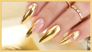 Real 24K 🥕Gold Nails⭐️