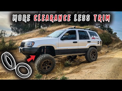 Installing Rough Country 3/4 Inch Spacer on Jeep WJ Grand Cherokee | Najar Offroad