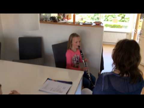 20150615 Denise proefles klarinet