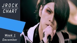 J-ROCK CHART | ORICON | Week 1 of December 2017 - Top 20