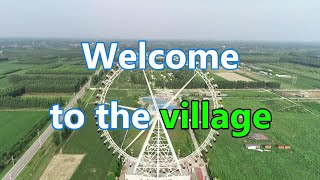 A Chinese village built the province’s largest Ferris wheel to attract tourists 中国村庄建造了全省最大的摩天轮来吸引游客
