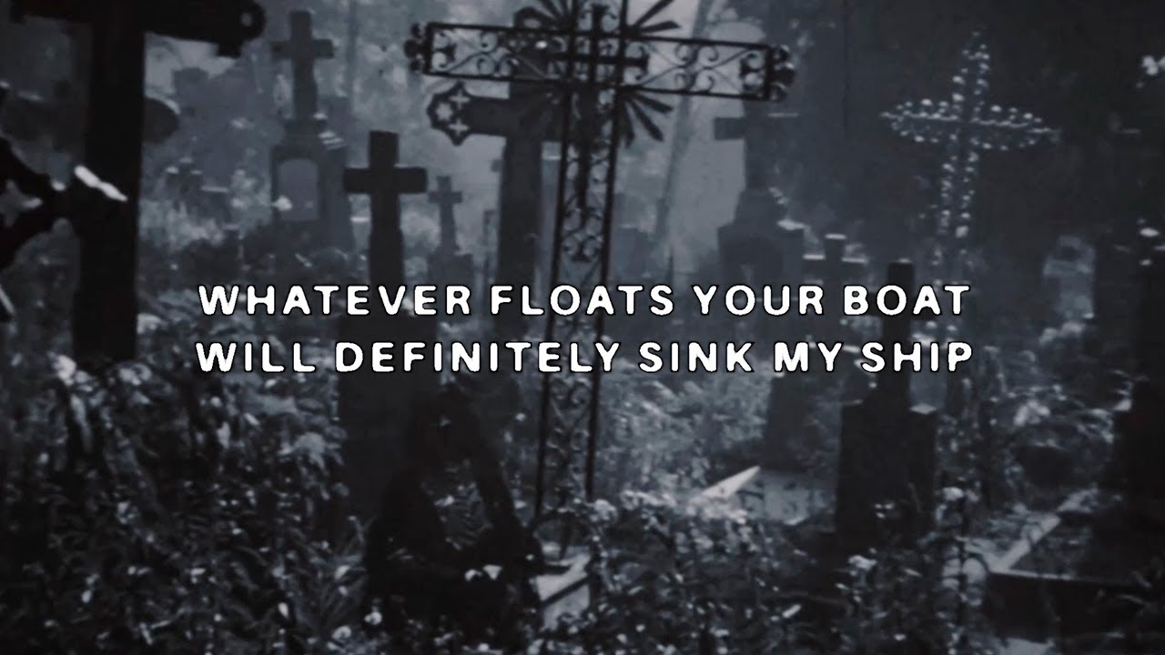 $UICIDEBOY$ - Whatever Floats Your Boat Will Definitely Sink My Ship (Lyric Video)